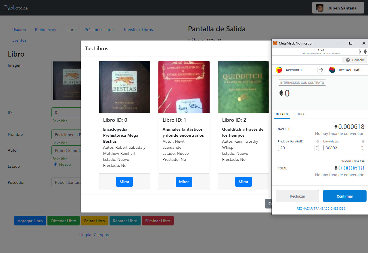 Descentralized Library